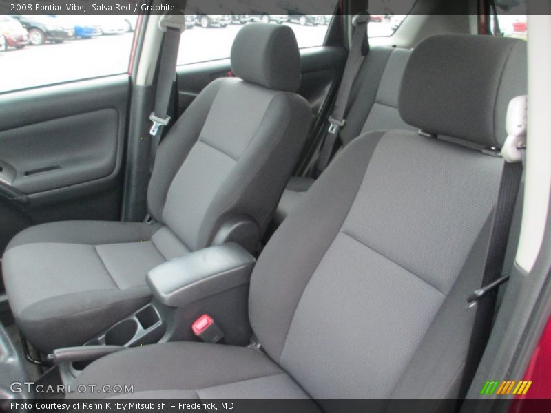 Front Seat of 2008 Vibe 