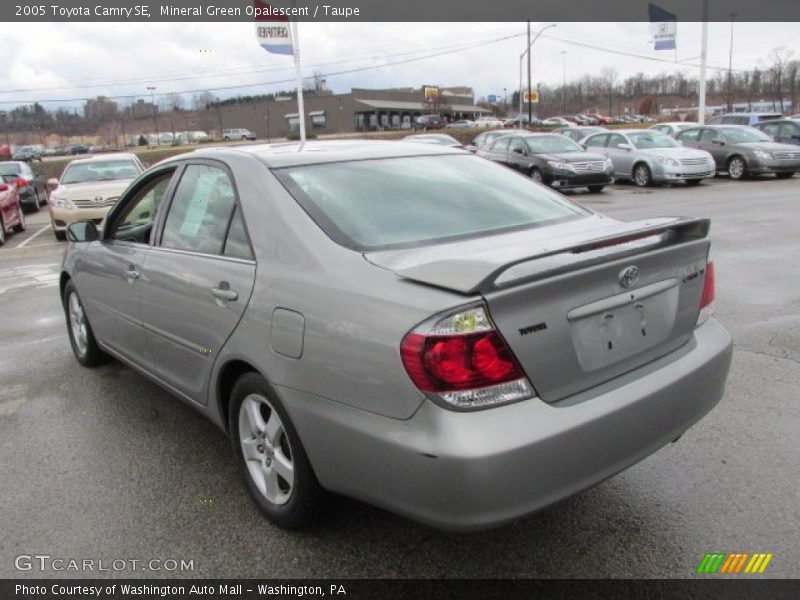  2005 Camry SE Mineral Green Opalescent