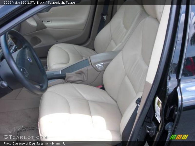 Black / Taupe/Light Taupe 2006 Volvo S60 2.5T
