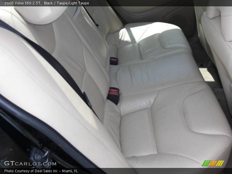 Black / Taupe/Light Taupe 2006 Volvo S60 2.5T