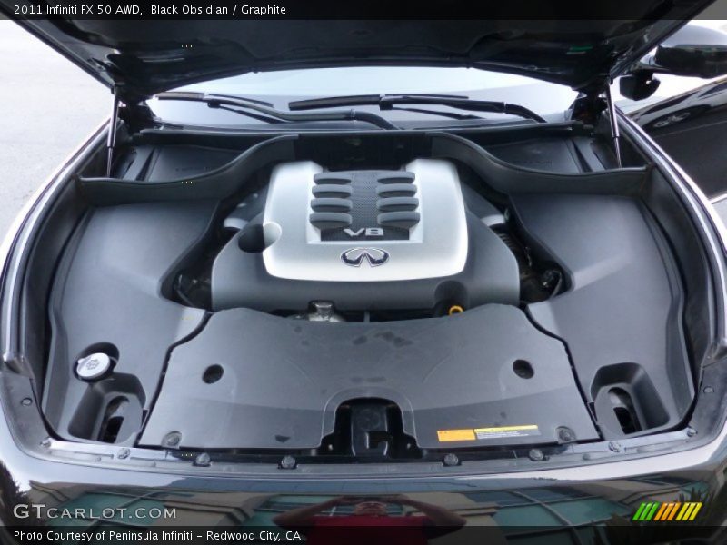  2011 FX 50 AWD Engine - 5.0 Liter DOHC 32-Valve CVTCS VVEL V8