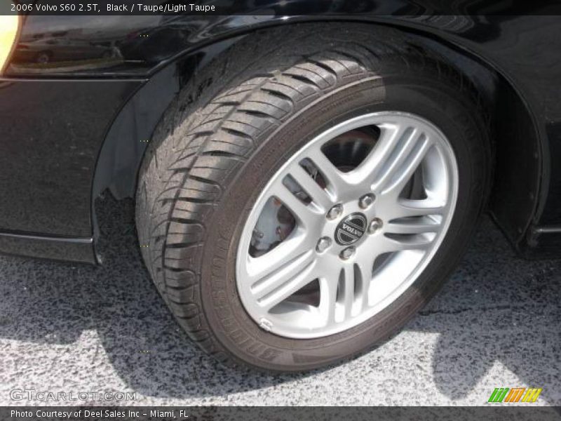 Black / Taupe/Light Taupe 2006 Volvo S60 2.5T