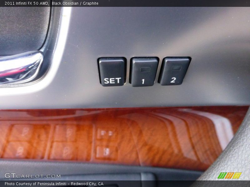 Black Obsidian / Graphite 2011 Infiniti FX 50 AWD