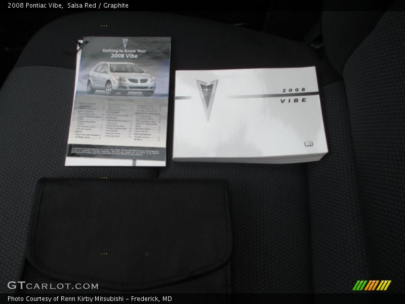 Books/Manuals of 2008 Vibe 