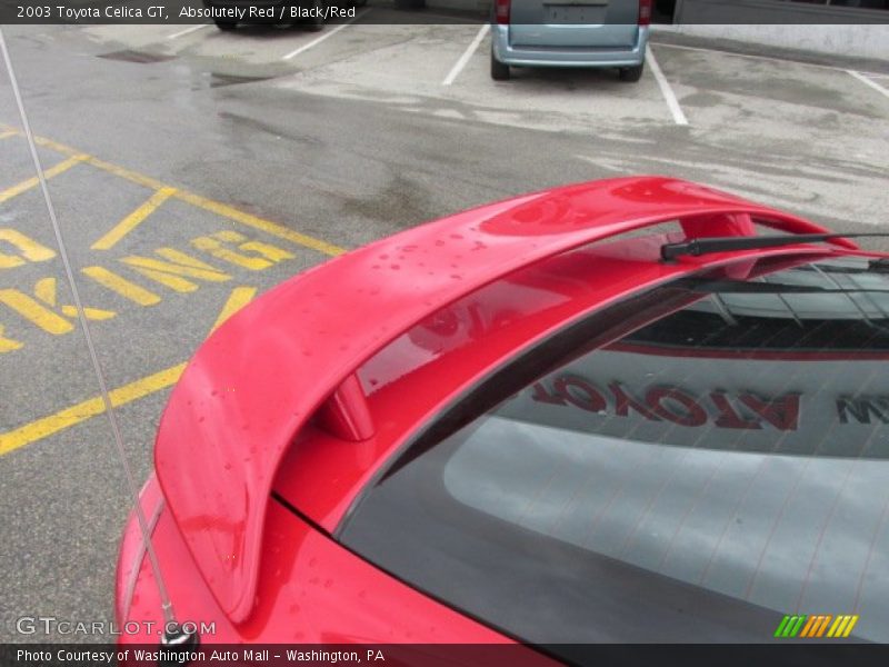 Absolutely Red / Black/Red 2003 Toyota Celica GT