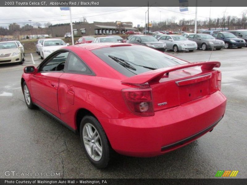 Absolutely Red / Black/Red 2003 Toyota Celica GT