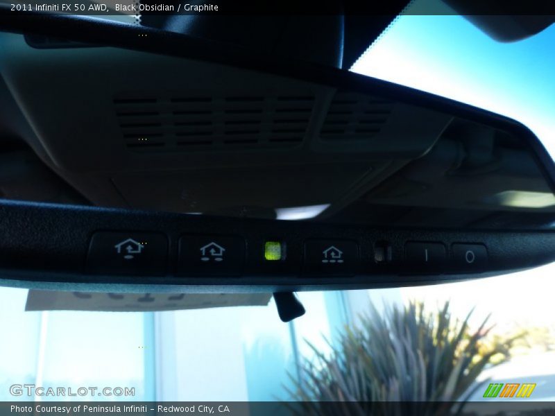 Black Obsidian / Graphite 2011 Infiniti FX 50 AWD