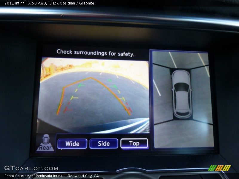 Black Obsidian / Graphite 2011 Infiniti FX 50 AWD