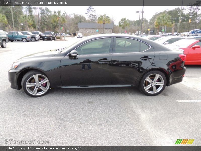  2011 IS 250 Obsidian Black