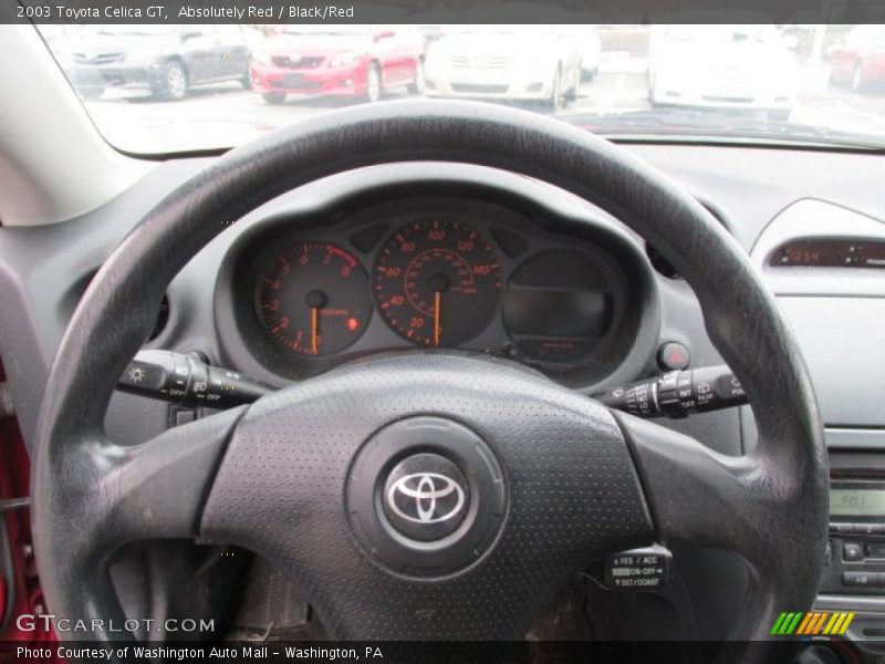 Absolutely Red / Black/Red 2003 Toyota Celica GT