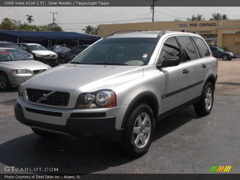 Silver Metallic / Taupe/Light Taupe 2006 Volvo XC90 2.5T
