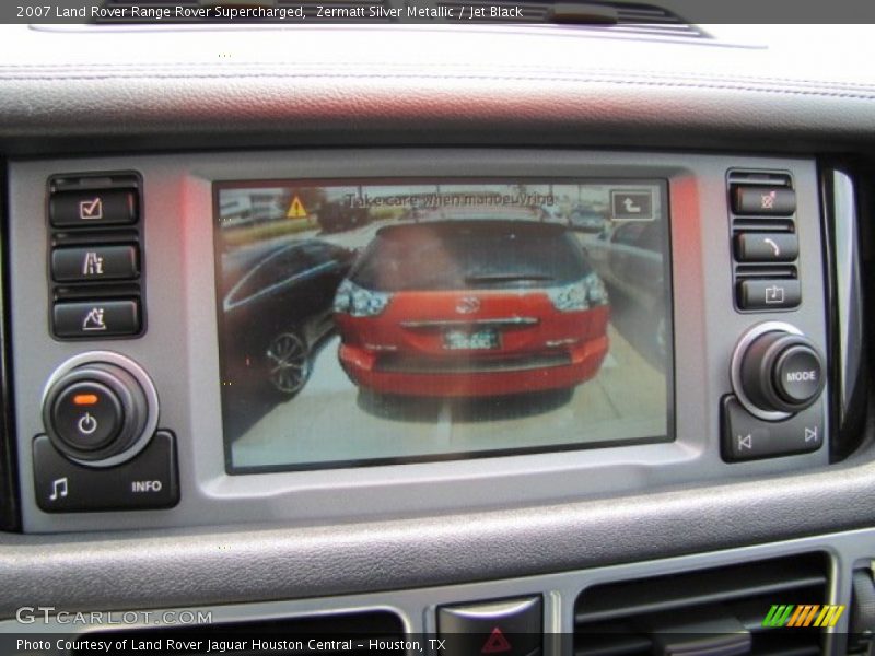 Zermatt Silver Metallic / Jet Black 2007 Land Rover Range Rover Supercharged