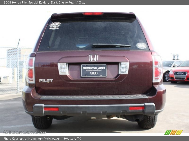 Dark Cherry Pearl / Gray 2008 Honda Pilot Special Edition
