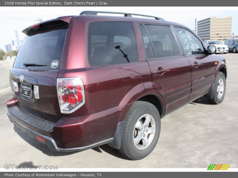 Dark Cherry Pearl / Gray 2008 Honda Pilot Special Edition