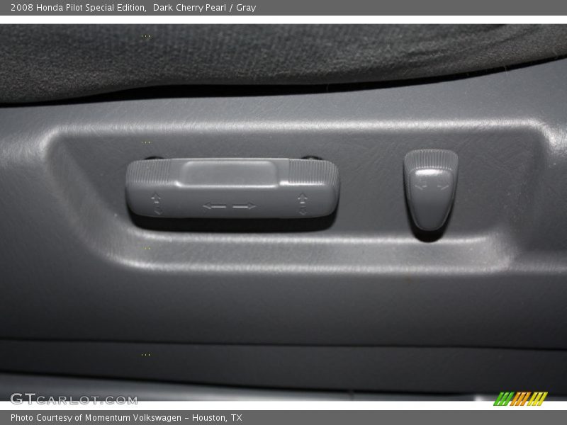Dark Cherry Pearl / Gray 2008 Honda Pilot Special Edition