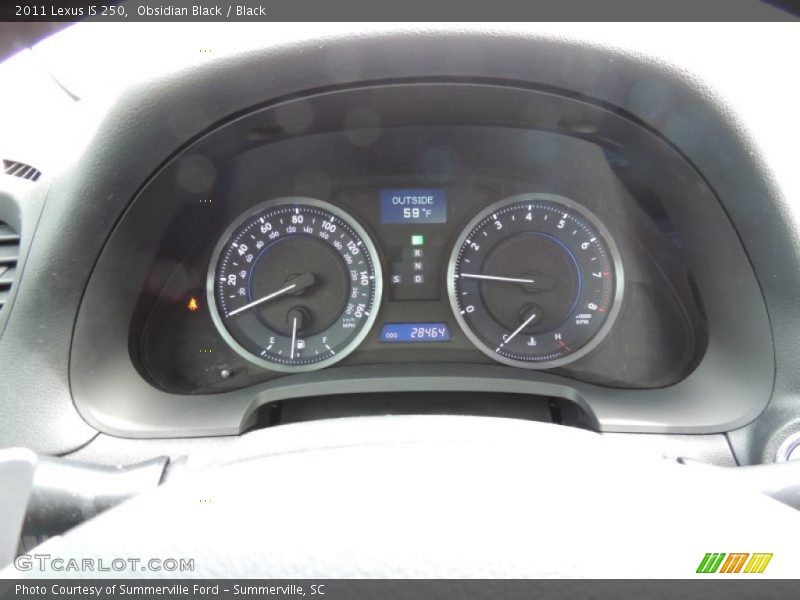  2011 IS 250 250 Gauges