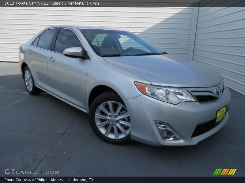 Classic Silver Metallic / Ash 2013 Toyota Camry XLE