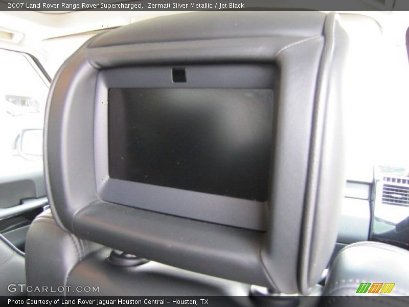 Zermatt Silver Metallic / Jet Black 2007 Land Rover Range Rover Supercharged