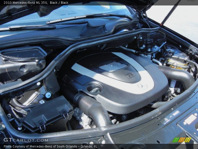 Black / Black 2010 Mercedes-Benz ML 350