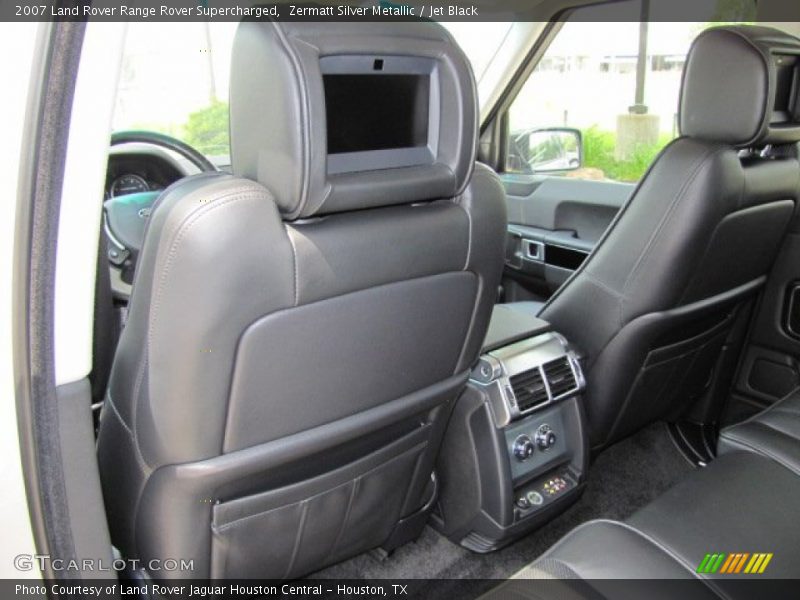 Zermatt Silver Metallic / Jet Black 2007 Land Rover Range Rover Supercharged