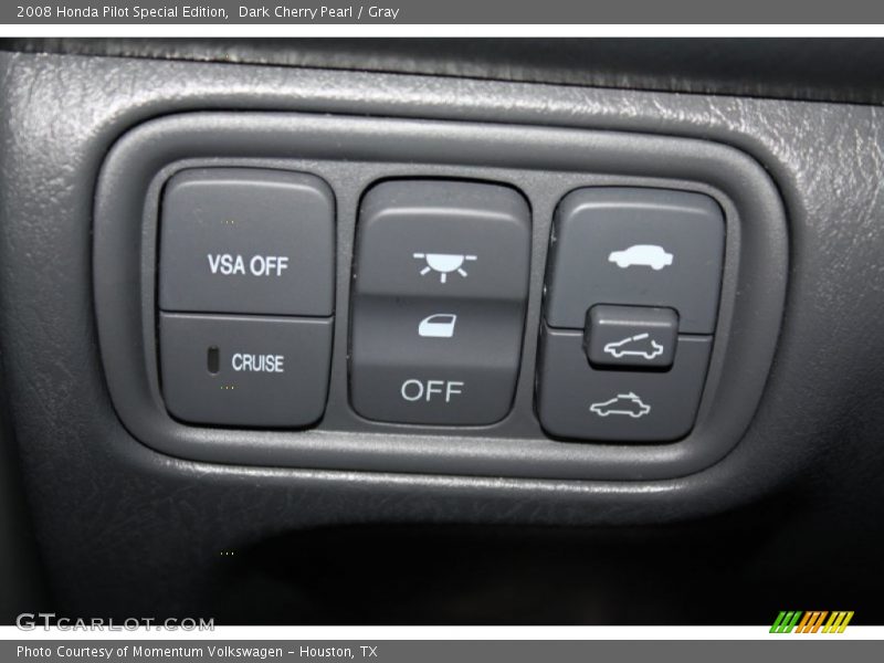 Dark Cherry Pearl / Gray 2008 Honda Pilot Special Edition