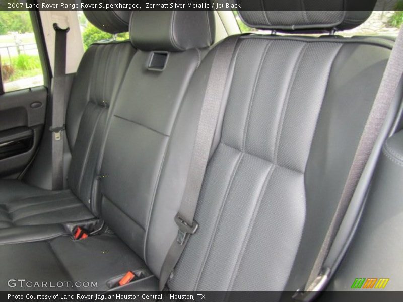 Zermatt Silver Metallic / Jet Black 2007 Land Rover Range Rover Supercharged