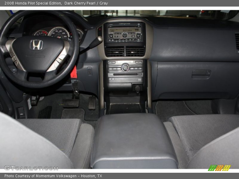 Dark Cherry Pearl / Gray 2008 Honda Pilot Special Edition