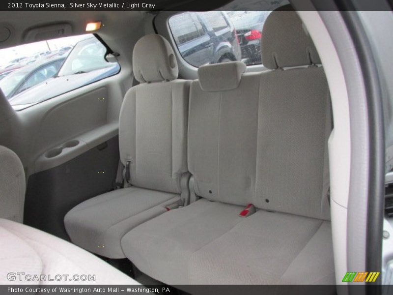 Silver Sky Metallic / Light Gray 2012 Toyota Sienna