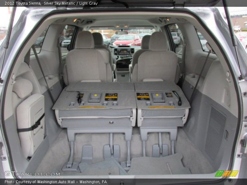 Silver Sky Metallic / Light Gray 2012 Toyota Sienna