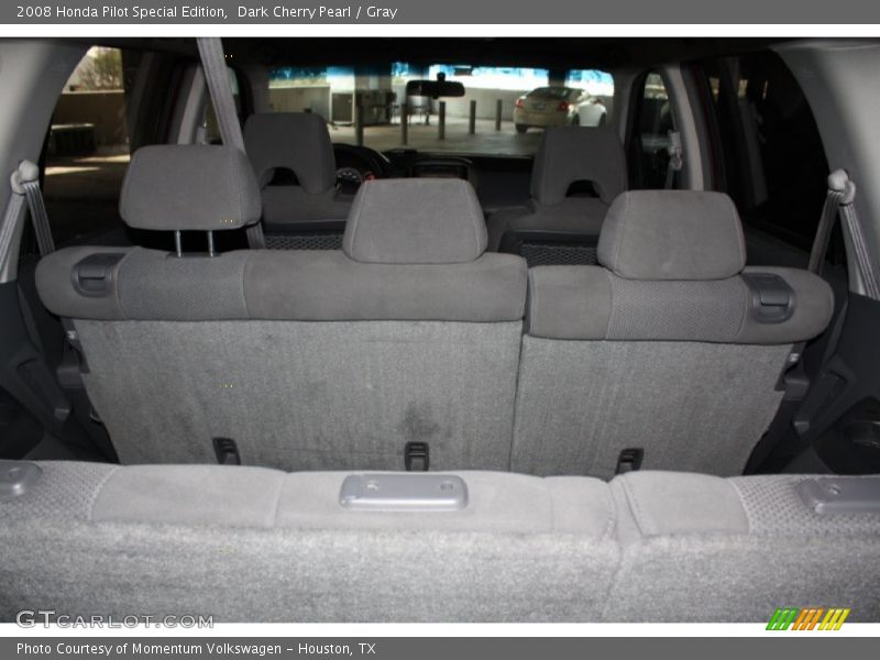 Dark Cherry Pearl / Gray 2008 Honda Pilot Special Edition