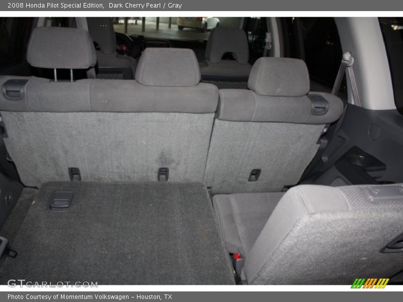 Dark Cherry Pearl / Gray 2008 Honda Pilot Special Edition