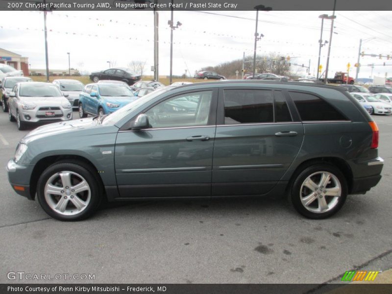 Magnesium Green Pearl / Pastel Slate Gray 2007 Chrysler Pacifica Touring AWD