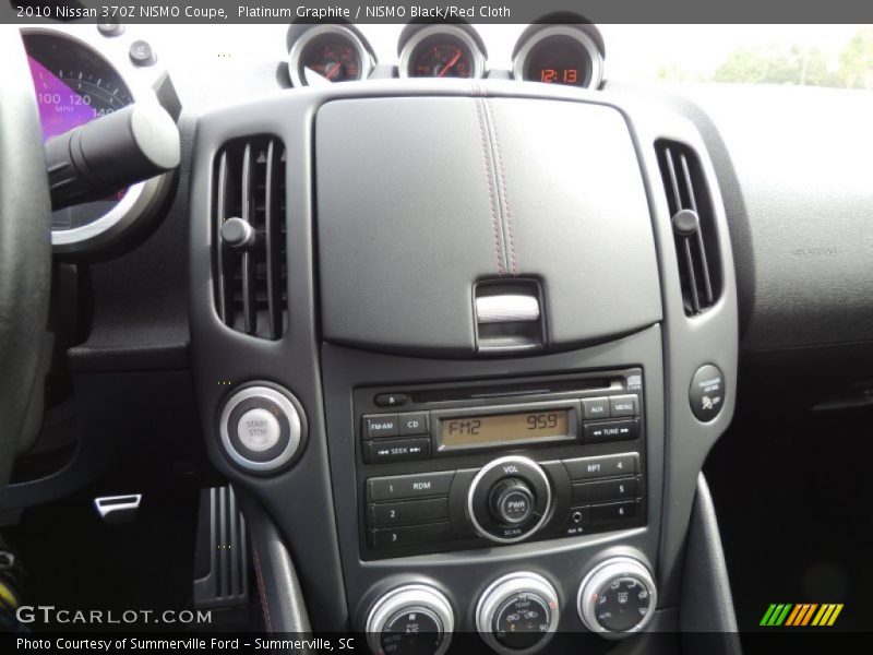 Controls of 2010 370Z NISMO Coupe
