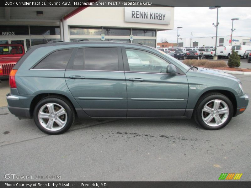 Magnesium Green Pearl / Pastel Slate Gray 2007 Chrysler Pacifica Touring AWD