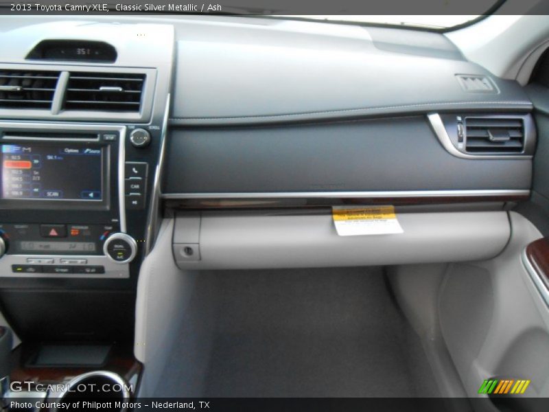 Classic Silver Metallic / Ash 2013 Toyota Camry XLE
