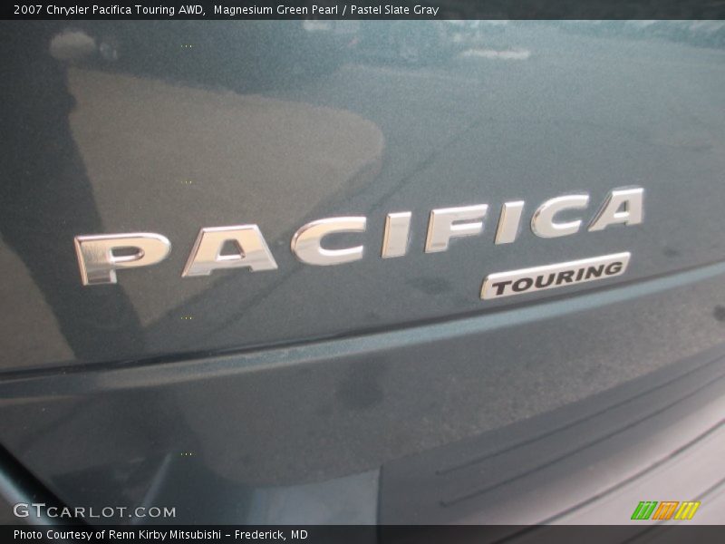 Magnesium Green Pearl / Pastel Slate Gray 2007 Chrysler Pacifica Touring AWD