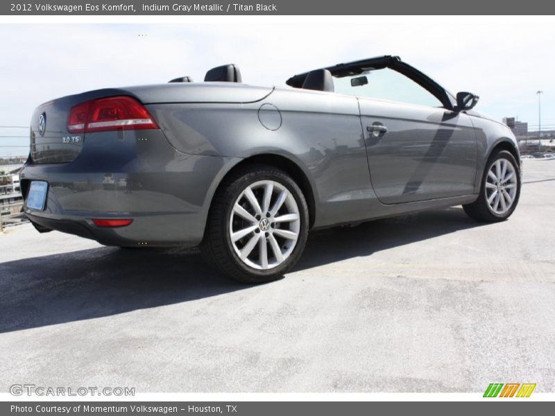 Indium Gray Metallic / Titan Black 2012 Volkswagen Eos Komfort