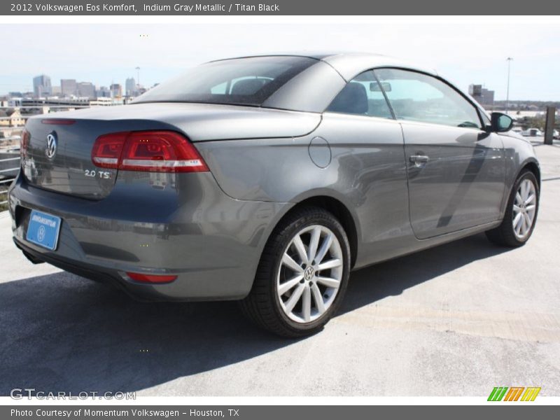 Indium Gray Metallic / Titan Black 2012 Volkswagen Eos Komfort