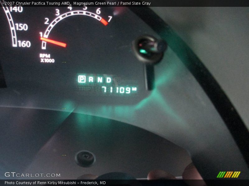 Magnesium Green Pearl / Pastel Slate Gray 2007 Chrysler Pacifica Touring AWD