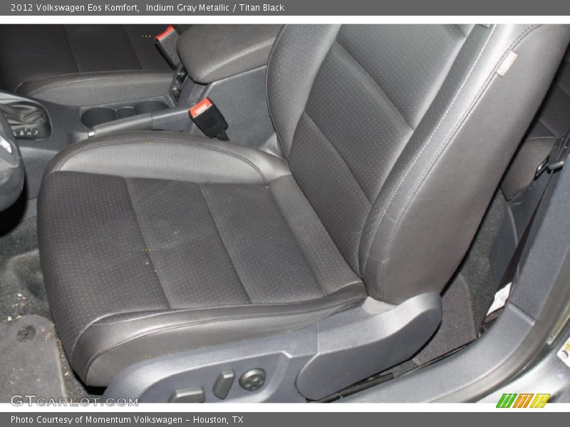 Indium Gray Metallic / Titan Black 2012 Volkswagen Eos Komfort