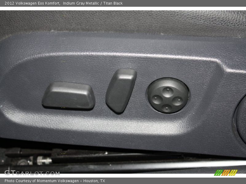 Indium Gray Metallic / Titan Black 2012 Volkswagen Eos Komfort