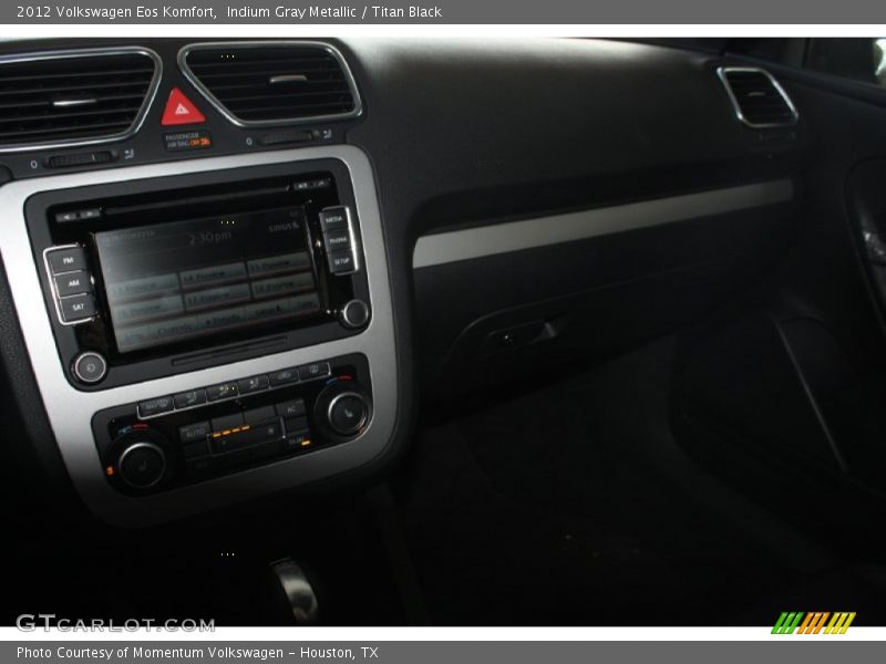Indium Gray Metallic / Titan Black 2012 Volkswagen Eos Komfort