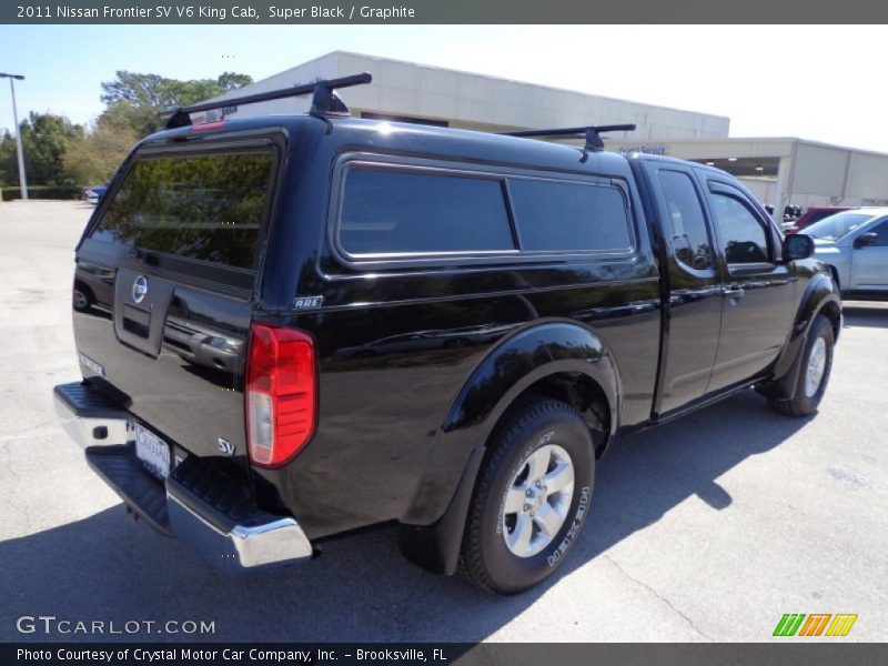 Super Black / Graphite 2011 Nissan Frontier SV V6 King Cab