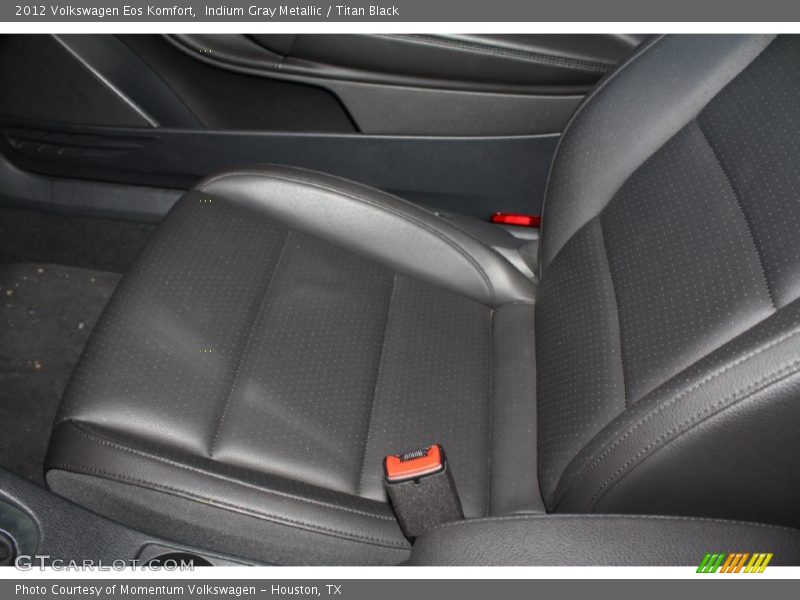 Indium Gray Metallic / Titan Black 2012 Volkswagen Eos Komfort