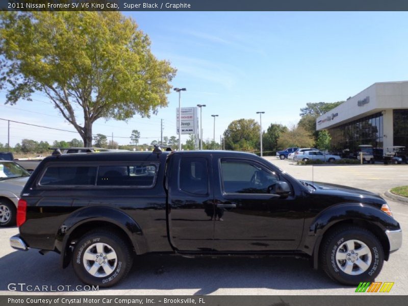 Super Black / Graphite 2011 Nissan Frontier SV V6 King Cab