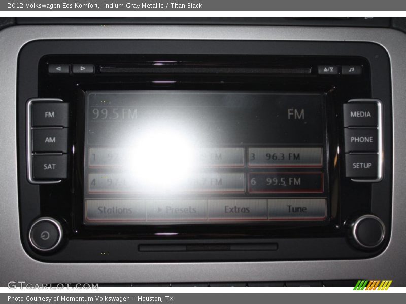 Indium Gray Metallic / Titan Black 2012 Volkswagen Eos Komfort