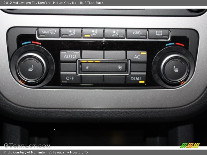 Controls of 2012 Eos Komfort