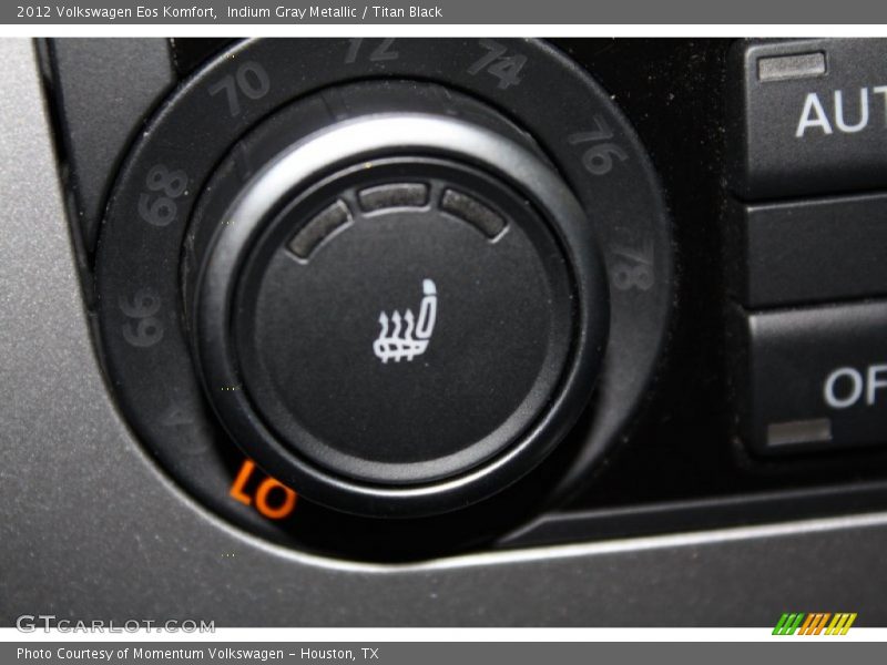 Indium Gray Metallic / Titan Black 2012 Volkswagen Eos Komfort