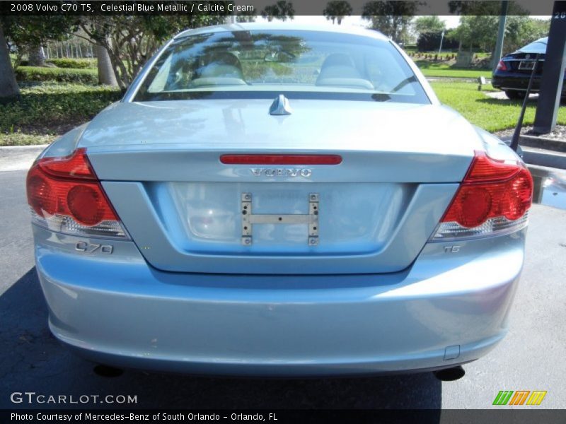 Celestial Blue Metallic / Calcite Cream 2008 Volvo C70 T5