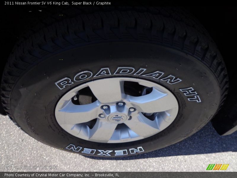 Super Black / Graphite 2011 Nissan Frontier SV V6 King Cab